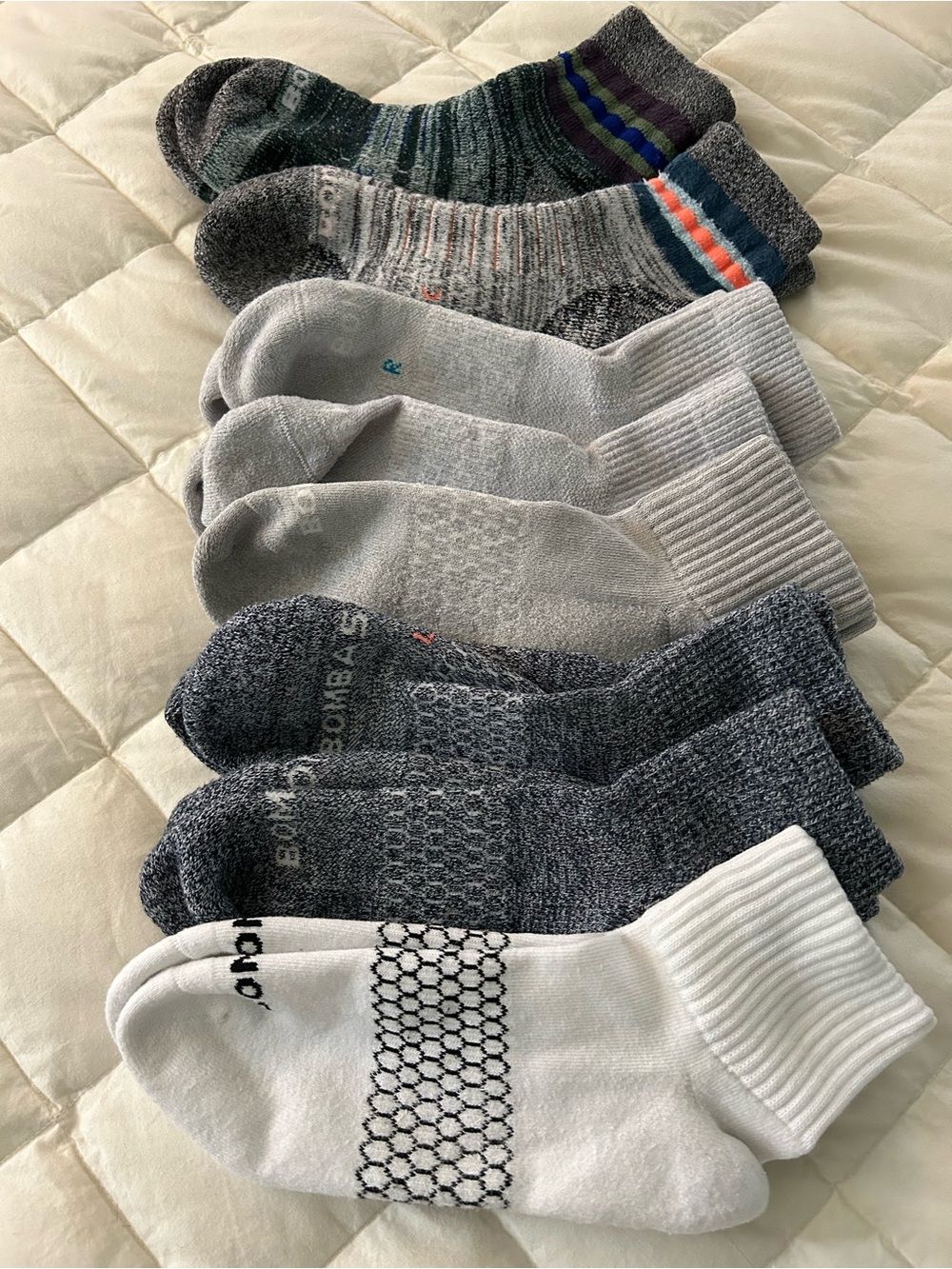 Women’s Bombas Ankle Socks-8 pairs